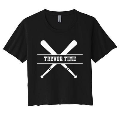 Trevor Time Part 2 Women's Crop Top Tee