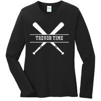 Trevor Time Part 2 Ladies Long Sleeve Shirt