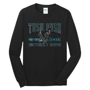 The Tush Push Eagles Brotherly Shove Tall Long Sleeve T-Shirt