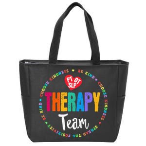 Therapy Team PT OT & SLP Physical Occupational Therapist Zip Tote Bag