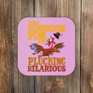 These Thanksgiving Puns Are Plucking Hilarious Coaster