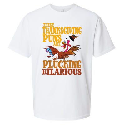 These Thanksgiving Puns Are Plucking Hilarious Sueded Cloud Jersey T-Shirt