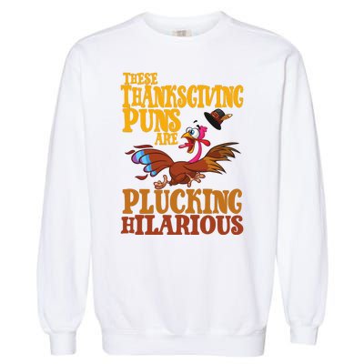 These Thanksgiving Puns Are Plucking Hilarious Garment-Dyed Sweatshirt