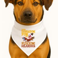 These Thanksgiving Puns Are Plucking Hilarious USA-Made Doggie Bandana