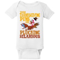 These Thanksgiving Puns Are Plucking Hilarious Baby Bodysuit
