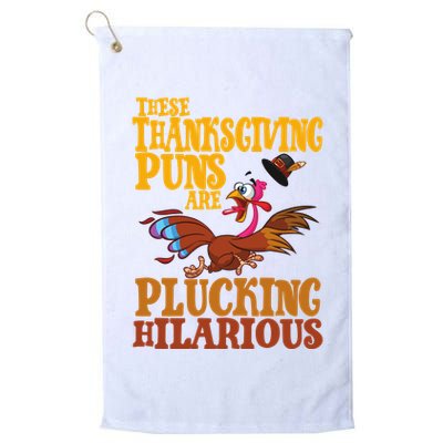 These Thanksgiving Puns Are Plucking Hilarious Golf Towel