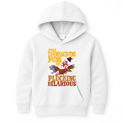 These Thanksgiving Puns Are Plucking Hilarious Kids Hoodie