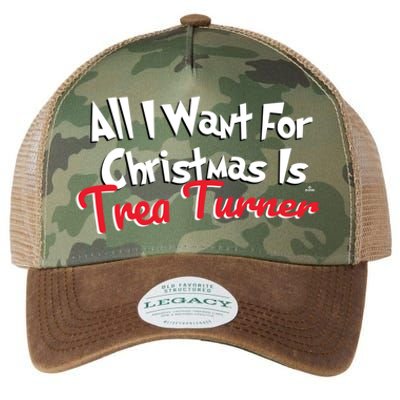 Trea Turner Philadelphia Baseball All I Want For Christmas Great Gift Legacy Tie Dye Trucker Hat