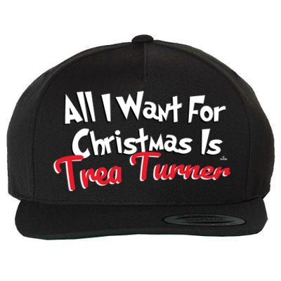 Trea Turner Philadelphia Baseball All I Want For Christmas Great Gift Wool Snapback Cap