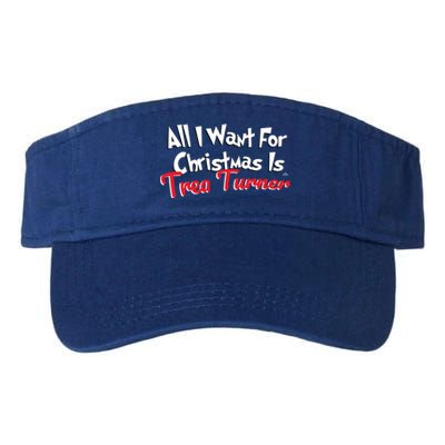 Trea Turner Philadelphia Baseball All I Want For Christmas Great Gift Valucap Bio-Washed Visor