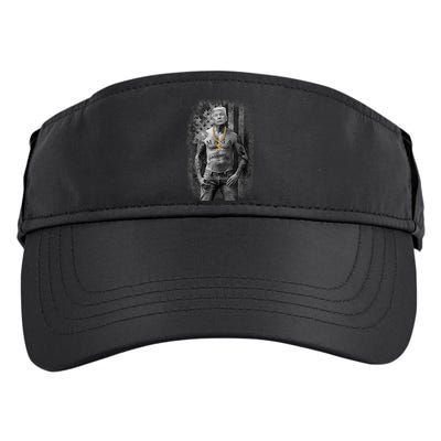 Trump Tattoo Patriotic Gangster Anti Liberal Pro Trump Republican Gifts Adult Drive Performance Visor