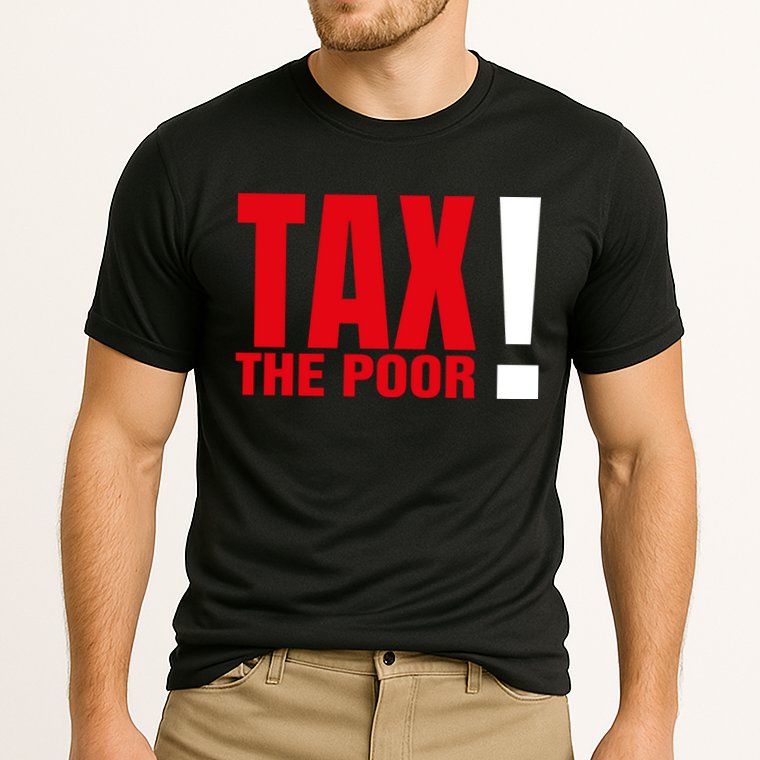 Tax The Poor Cooling Performance Crew T-Shirt