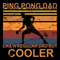 Table Tennis Player Ping Pong Father Table Tennis Dad Gift Cooling Performance Crew T-Shirt