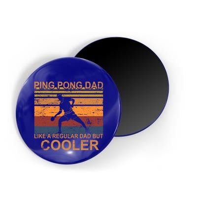 Table Tennis Player Ping Pong Father Table Tennis Dad Gift Magnet