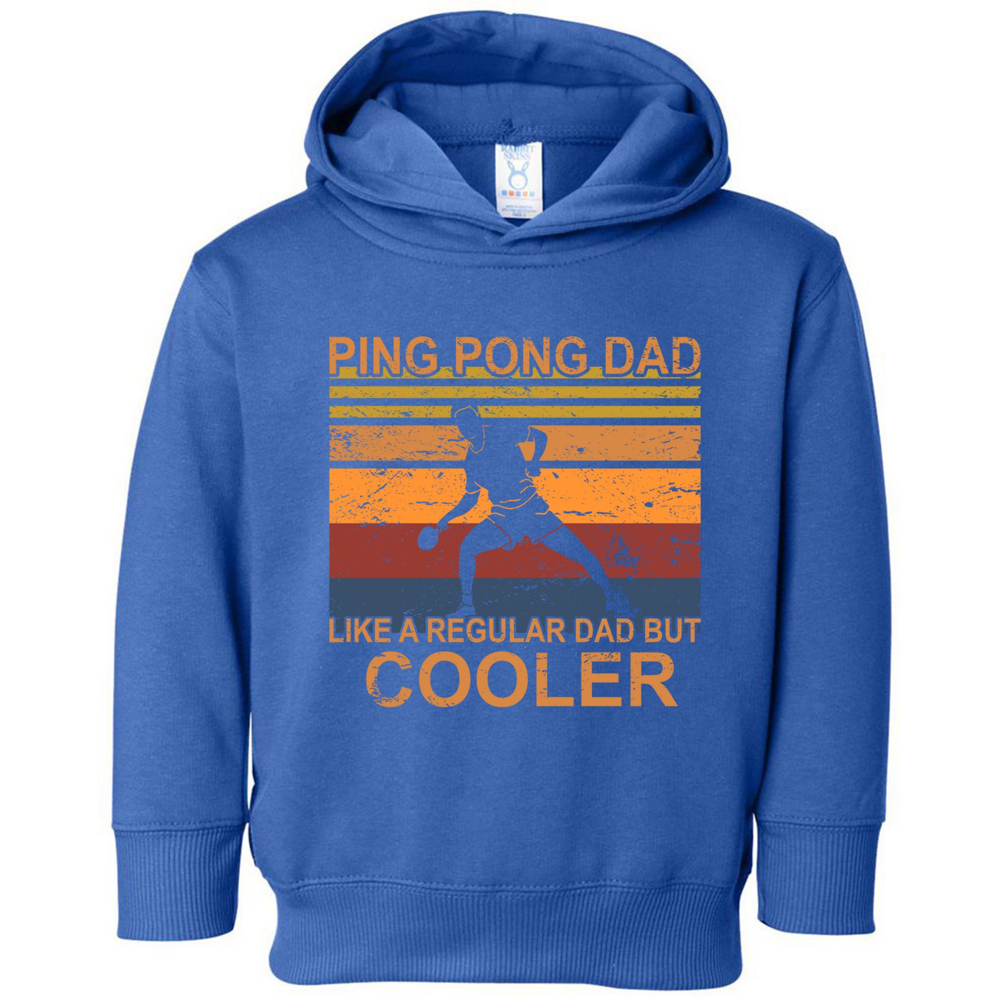 Table Tennis Player Ping Pong Father Table Tennis Dad Gift Toddler Hoodie