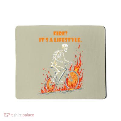 Tough Times Perseverance Funny Motivational Badass Biker Mousepad