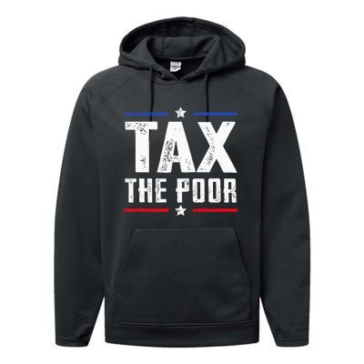 Tax The Poor Performance Fleece Hoodie