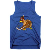 Thanksgiving Turkey Play Hockey Hockey Cute Gift Tank Top