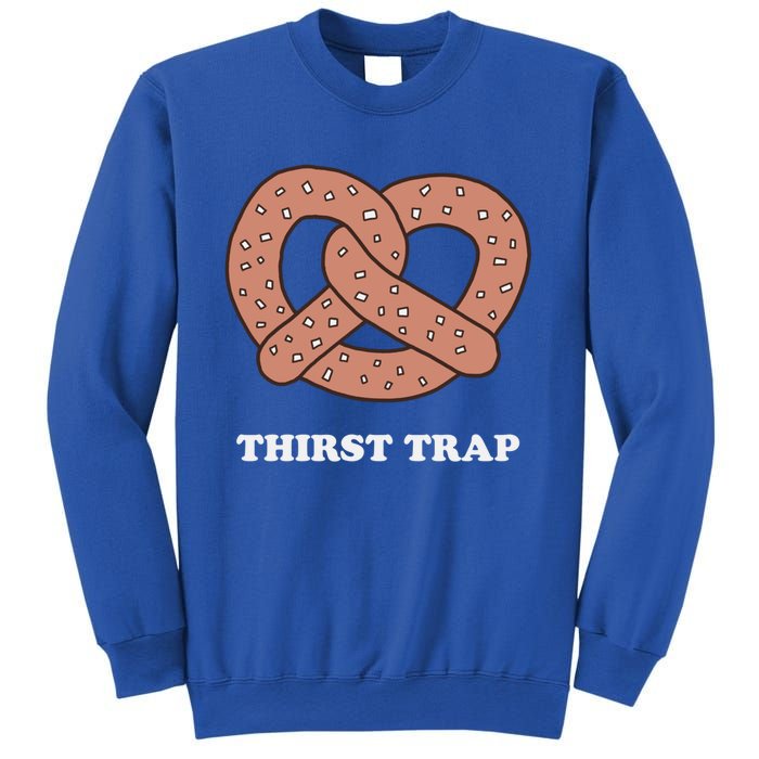 Thirst Trap Pretzel Dad Joke Design Meaningful Gift Sweatshirt