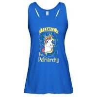 Trample The Patriarchy Unicorn Feminist Equal Rights Gift Meaningful Gift Ladies Essential Flowy Tank