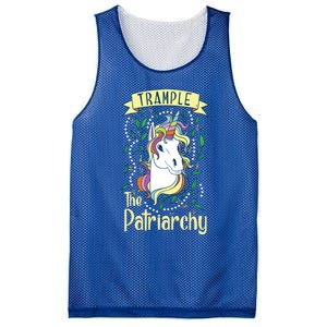 Trample The Patriarchy Unicorn Feminist Equal Rights Gift Meaningful Gift Mesh Reversible Basketball Jersey Tank