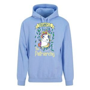 Trample The Patriarchy Unicorn Feminist Equal Rights Gift Meaningful Gift Unisex Surf Hoodie