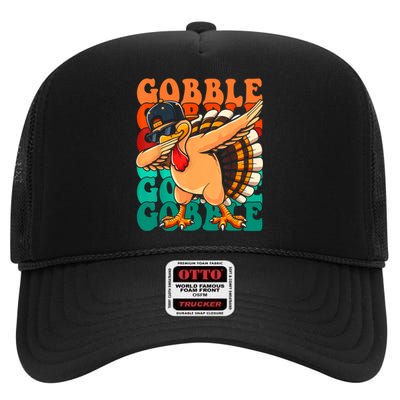 Thanksgiving Turkey Pilgrim Costume High Crown Mesh Back Trucker Hat