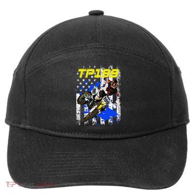 Travis Tp199 Pastrana 7-Panel Snapback Hat