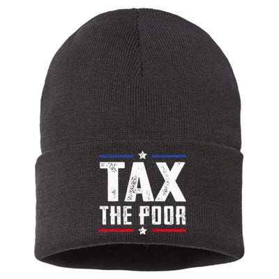 Tax The Poor Sustainable Knit Beanie