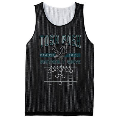 The Tush Push Eagles Brotherly Shove Mesh Reversible Basketball Jersey Tank