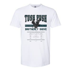 The Tush Push Eagles Brotherly Shove Softstyle CVC T-Shirt