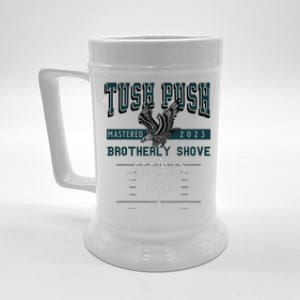 The Tush Push Eagles Brotherly Shove Beer Stein