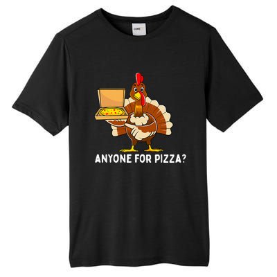 Thanksgiving Turkey Pizza Tall Fusion ChromaSoft Performance T-Shirt