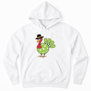 Thanksgiving Turkey Pickleball Pickle Ball Hoodie