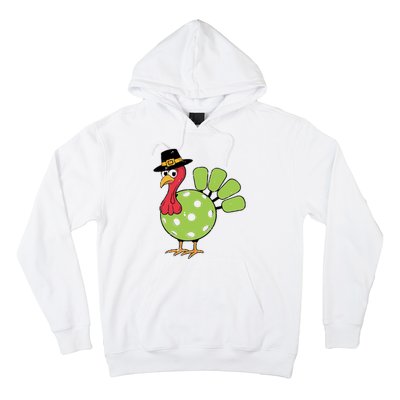 Thanksgiving Turkey Pickleball Pickle Ball Hoodie