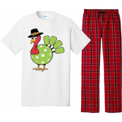 Thanksgiving Turkey Pickleball Pickle Ball Pajama Set