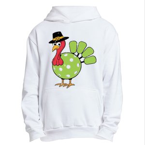 Thanksgiving Turkey Pickleball Pickle Ball Urban Pullover Hoodie