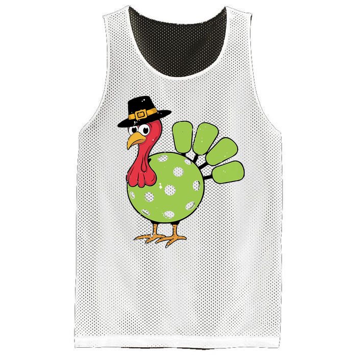 Thanksgiving Turkey Pickleball Pickle Ball Mesh Reversible Basketball Jersey Tank