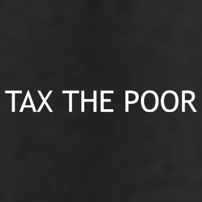 Tax The Poor Adult Drive Performance Visor