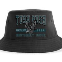 The Tush Push Eagles Brotherly Shove Sustainable Bucket Hat