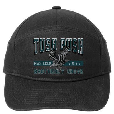 The Tush Push Eagles Brotherly Shove 7-Panel Snapback Hat