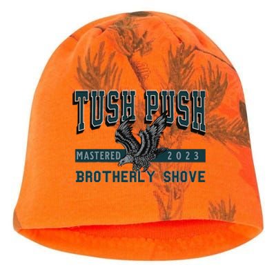 The Tush Push Eagles Brotherly Shove Kati - Camo Knit Beanie