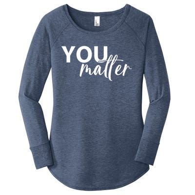 To The Person Behind Me You Are Amazing Beautiful And Enough Gift Women's Perfect Tri Tunic Long Sleeve Shirt