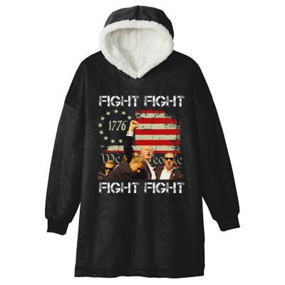 Trump Trending Political 2024 Pennsylvania Design Hooded Wearable Blanket