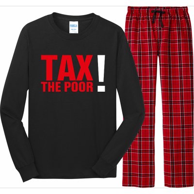 Tax The Poor Long Sleeve Pajama Set