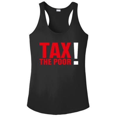 Tax The Poor Ladies PosiCharge Competitor Racerback Tank