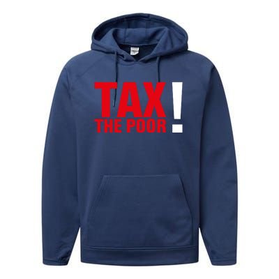 Tax The Poor Performance Fleece Hoodie