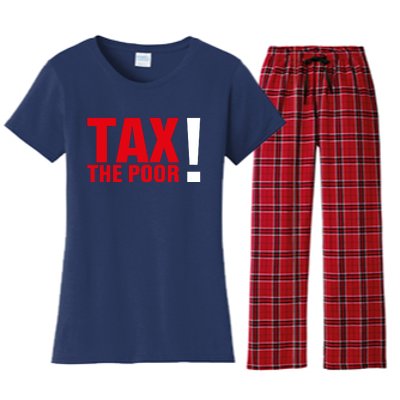 Tax The Poor Women's Flannel Pajama Set