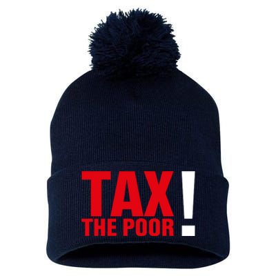 Tax The Poor Pom Pom 12in Knit Beanie