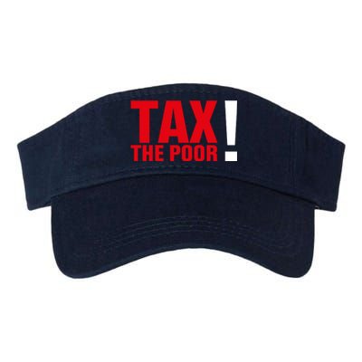 Tax The Poor Valucap Bio-Washed Visor